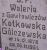 Waleria Kotkowska Gólczewska  Gawłowicz